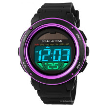 SKMEI 1096 Venta caliente Relojes deportivos a prueba de agua Hombres Relojes de pulsera digitales con energía solar para mujeres